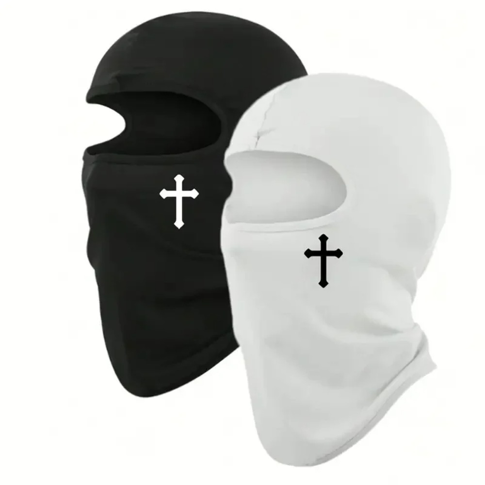 Cycling Gear In Winter - Cross-Face-Skimaske, atmungsaktive Winter-Outdoor-Sportausrüstung zum Radfahren, Motorradfahren