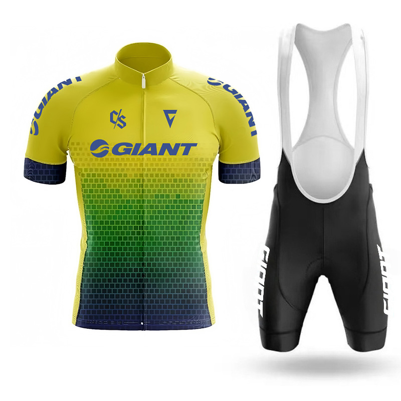 Cycling Gear Outfit - Riesiges Radtrikot für Herren, Rennrad-Mountainbike-Shorts, atmungsaktive
