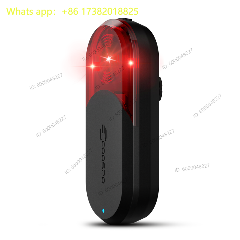 Bike Tail Light - TR70 Radar-Rücklicht Intelligentes Fahrrad-Rücklicht Bremswarnung IP67