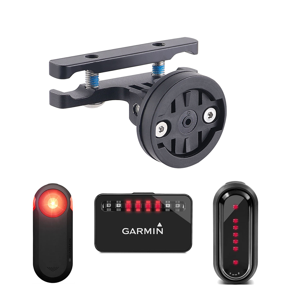 Bike Tail Light - Fahrradsattel-Lampenhalterung, Fahrrad-Rücklicht-Sattelstützenhalterung, MTB-Fahrradlicht-Halterung, Halterung für Garmin