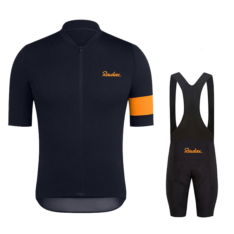 Cycling Gear Outfit - Raudax Männer Kurzarm radfahren Jersey Sets