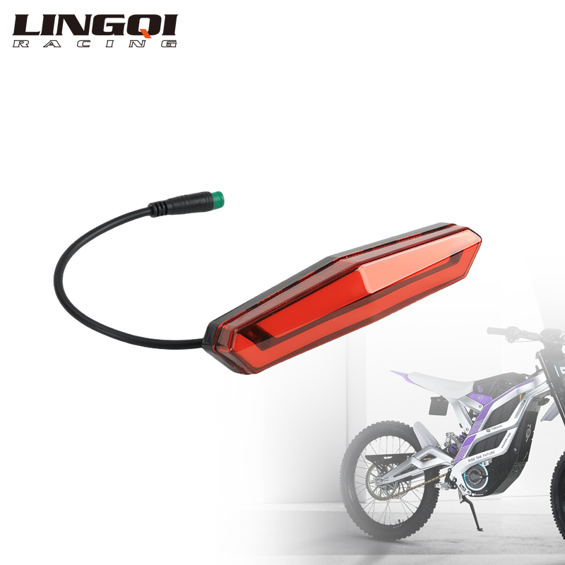 Bike Tail Light - LINGQI RACING Roller Hinten Rücklicht Rote