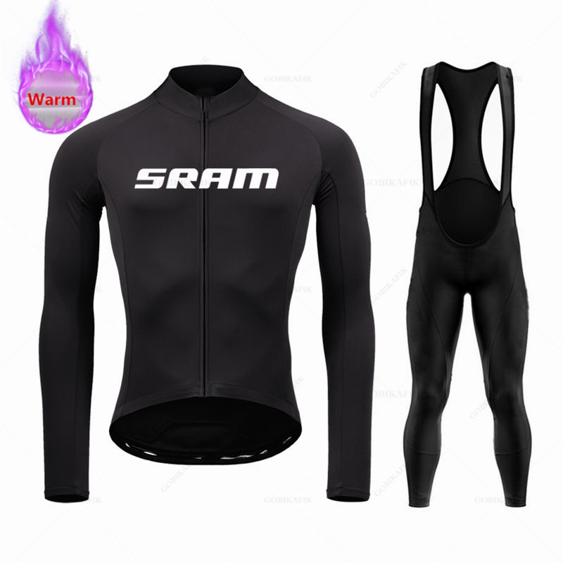 Cycling Gear Outfit - Sram Team Winter Langarm Thermo Fleece