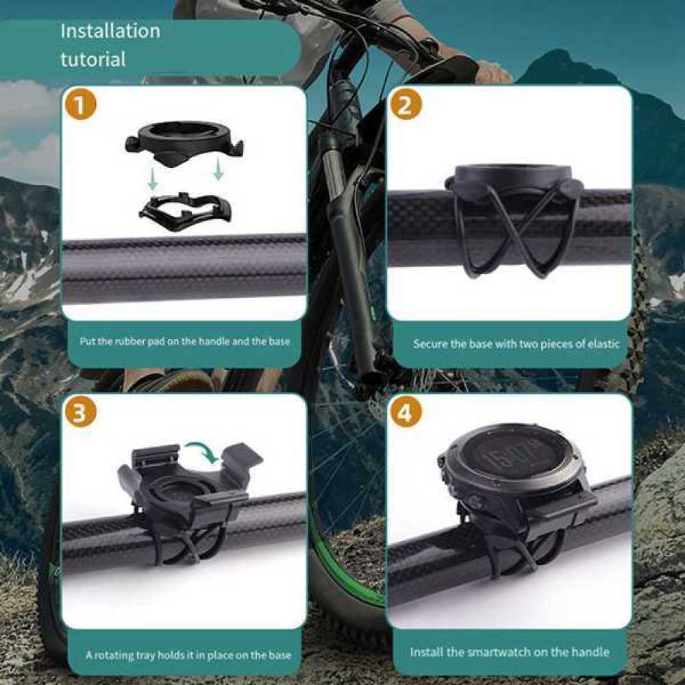 Ersatz-Armband 26mm Schwarzes  – Cycling Gear Garmin Bewertung und Preis