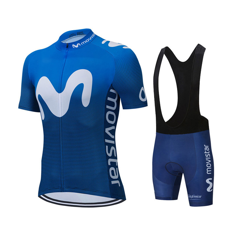 Neue Sommer Movistar Team Radf – Cycling Gear Outfit Bewertung und Preis