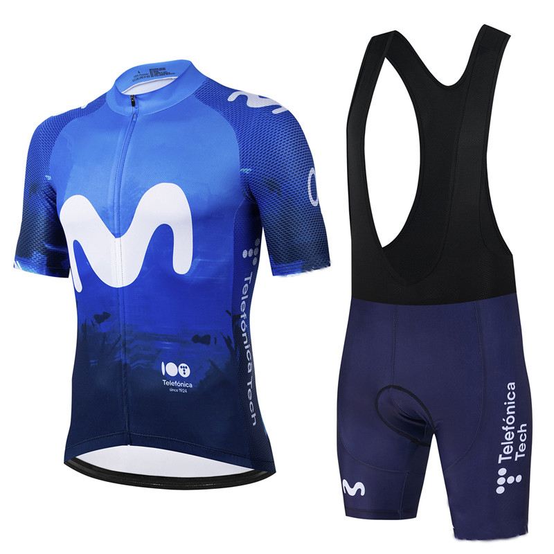Movistar Pro Team Sommer Radfa – Cycling Gear Outfit Bewertung und Preis