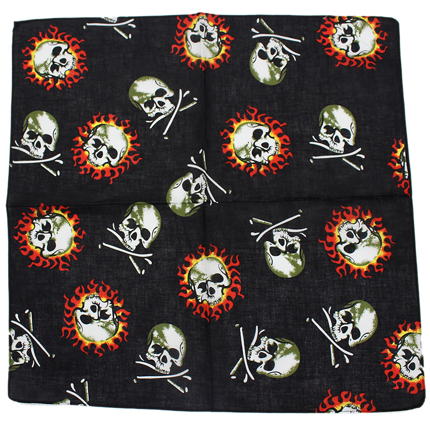 Schädel Bandana Square Schal 1 – Cycle Zone Bewertung und Preis