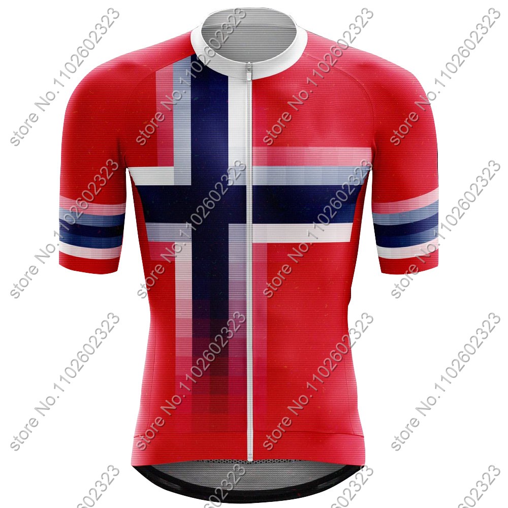 2024 Norwegen Rad trikot Natio – Cycling Gear Outfit Bewertung und Preis