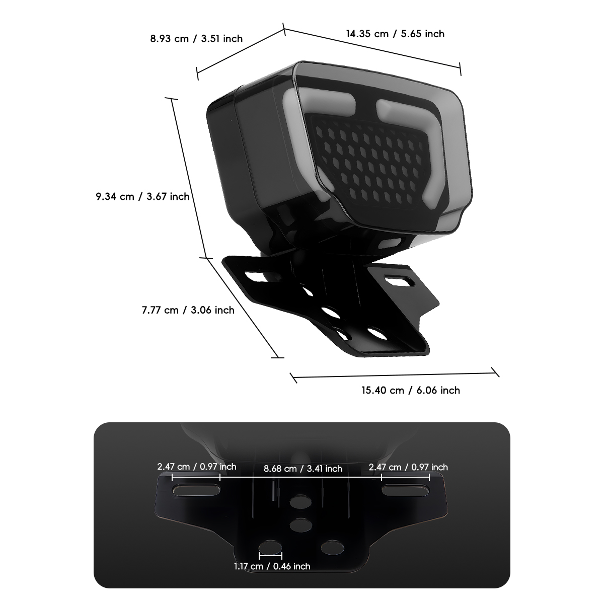 Integriertes Motorrad-Rücklich – Bike Tail Light Bewertung und Preis